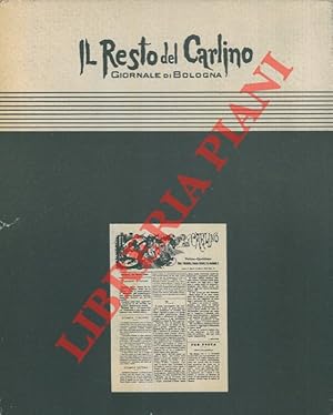 Bild des Verkufers fr Il Resto del Carlino giornale di Bologna. zum Verkauf von Libreria Piani