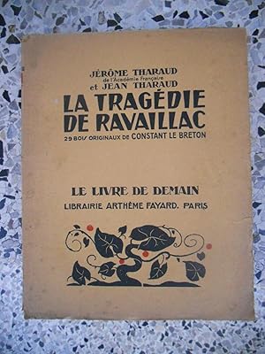 Image du vendeur pour La tragedie de Ravaillac - 29 bois originaux de Constant le Breton mis en vente par Frederic Delbos