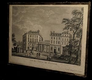 Seller image for [Gravure en taille-douce :] Vue de l'H�tel de Beauveau. for sale by Babel Librairie