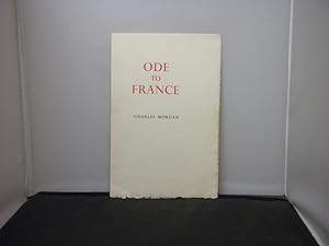 Ode to France Signed by the Author