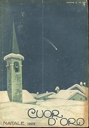 CUOR D'ORO, rivista per ragazzi - 1923 - numero 24 del 15 DICEMBRE 1923 - ANNO SECONDO (copertina...