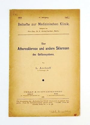 Seller image for ber Atherosklerose und andere Sklerosen des Gefsssystems. for sale by erlesenes  Antiquariat & Buchhandlung