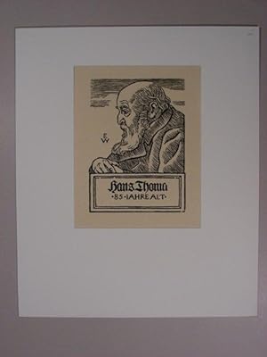 Bild des Verkufers fr Hans Thoma - 85 Jahre alt("). zum Verkauf von Kunstantiquariat Rolf Brehmer