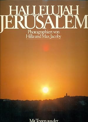 Seller image for Hallelujah Jerusalem. Mit Texten aus der Heiligen Schrift. for sale by Online-Buchversand  Die Eule