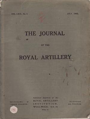 Bild des Verkufers fr Article in The Journal of the Royal Artillery. zum Verkauf von Asia Bookroom ANZAAB/ILAB