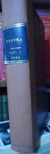 RESEÑA de literatura, arte y espectáculos 1964 Volumen I (nùmeros 1, 2, 3, 4 y 5)