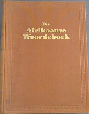 Imagen del vendedor de Woordeboek van die Afrikaanse Taal - Derde Deel - G a la venta por Chapter 1