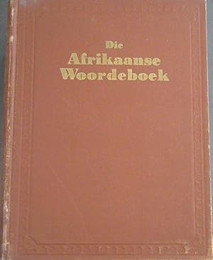 Imagen del vendedor de Woordeboek van die Afrikaanse Taal - Tweede Deel D-F a la venta por Chapter 1