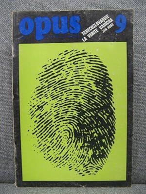 Immagine del venditore per Opus International 9: Tchecoslovaquie La Verite Vaincra: Decembre 1968 venduto da PsychoBabel & Skoob Books