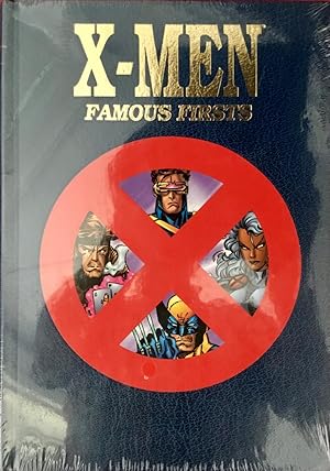 Seller image for X-MEN FAMOUS FIRSTS (MARVEL Limited) - Blue Leatherbound Limited Edition for sale by OUTSIDER ENTERPRISES