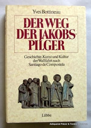 Bild des Verkufers fr Der Weg der Jakobspilger. Geschichte, Kunst und Kultur der Wallfahrt nach Santiago de Compostela. Mit einer Einleitung u. einem Kapitel zur Jakobsverehrung in Deutschland von Klaus Herbers. Aus dem Franzsischen von Sybille A. Rott-Illfeld. Bergisch Gladbach, 1987. Mit Karten auf den Vorstzen u. zahlreichen fotografischen Tafelabbildungen u. Illustrationen im Text. 287 S. Or.-Pp. mit Schutzumschlag. (ISBN 378570450X). zum Verkauf von Jrgen Patzer