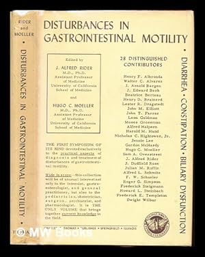 Seller image for Disturbances in gastrointestinal motility : diarrhea, constipation, biliary dysfunction for sale by MW Books Ltd.