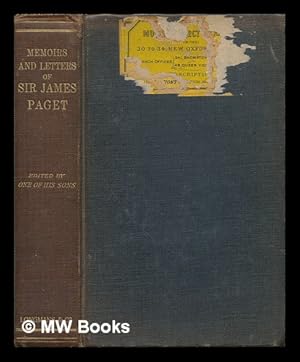 Seller image for Memoirs and letters of Sir James Paget / edited by Stephen Paget, one of his sons for sale by MW Books Ltd.