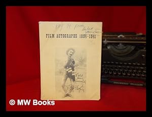 Imagen del vendedor de Film autographs, (1894-1941) a la venta por MW Books Ltd.