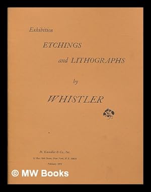 Immagine del venditore per Etchings and lithographs by Whistler venduto da MW Books Ltd.