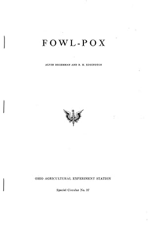 Fowl-Pox Special Circular No. 37