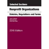 Seller image for Selected Sections, Nonprofit Organizations, Statutes, Regulations and Forms for sale by BarristerBooks
