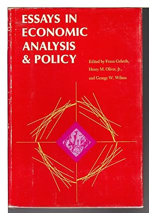 Imagen del vendedor de ESSAYS IN ECONOMIC ANALYSIS AND POLICY. a la venta por Bookfever, IOBA  (Volk & Iiams)