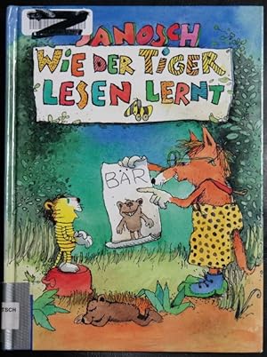 Immagine del venditore per Wie der Tiger lesen lernt venduto da GuthrieBooks