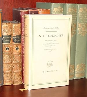 Seller image for Neue Gedichte / Der Neuen Gedichte Anderer Teil for sale by The Reluctant Bookseller