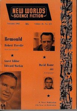 Bild des Verkufers fr NEW WORLDS Science Fiction: No. 123, November, Nov. (in UK: October, Oct.) 1962 zum Verkauf von Books from the Crypt