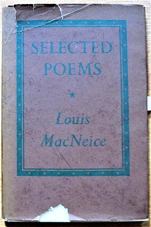 Seller image for Selected Poems for sale by Ken Jackson