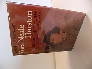 Bild des Verkufers fr Zora Neale Hurston, A Literary Biography zum Verkauf von Old Book Surfer
