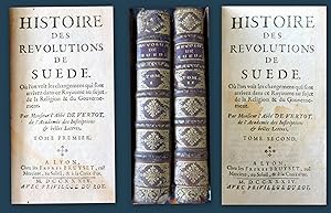 Image du vendeur pour Histoire des Rvolutions de Sude. Tomes premier et second. mis en vente par Des Livres et la Plume