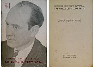 Seller image for Las Rutas de Trapalanda. (Captulo de la primera parte de "Radiografa de la Pampa", en preparacin). for sale by Hesperia Libros
