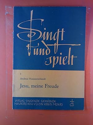 Bild des Verkufers fr Singt und spielt. Jesu, meine Freude 1. zum Verkauf von biblion2