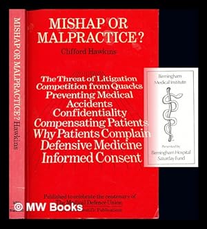 Seller image for Mishap or malpractice? / Clifford Hawkins for sale by MW Books
