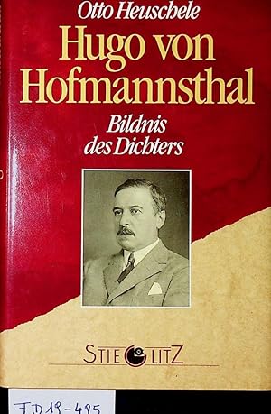 Bild des Verkufers fr Hugo von Hofmannsthal : Bildnis des Dichters. zum Verkauf von ANTIQUARIAT.WIEN Fine Books & Prints