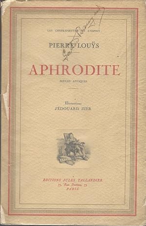 Aphrodite, Moeurs Antiques.