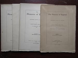 Seller image for The Pleasures of England: Lectures given in Oxford. in Four Parts: The Pleasures of Learning; The Pleasures of Faith; The Pleasures of Deed; The Pleasures of Fancy for sale by BRIMSTONES