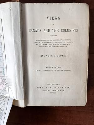 VIEWS OF CANADA AND THE COLONISTS.