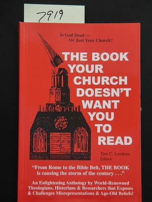 Image du vendeur pour The Book Your Church Doesn't Want You to Read mis en vente par Mad Hatter Bookstore