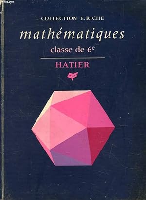 Seller image for MATHEMATIQUES, CLASSE DE 6e for sale by Le-Livre