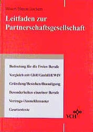 Seller image for Leitfaden zur Partnerschaftsgesellschaft for sale by Roland Antiquariat UG haftungsbeschrnkt
