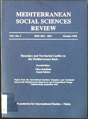 Seller image for Boundary and Territorial Conflict in the Mediterranean Basin Mediterranean Social Sciences Review, Vol. I nr. 2 for sale by books4less (Versandantiquariat Petra Gros GmbH & Co. KG)