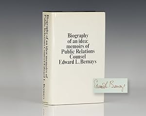 Seller image for Biography of an Idea: Memoirs of Public Relations Counsel Edward L. Bernays. for sale by Raptis Rare Books