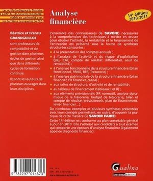 Analyse financière