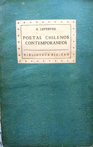 Image du vendeur pour Poetas chilenos contemporneos. Breve antologa mis en vente par Librera Monte Sarmiento