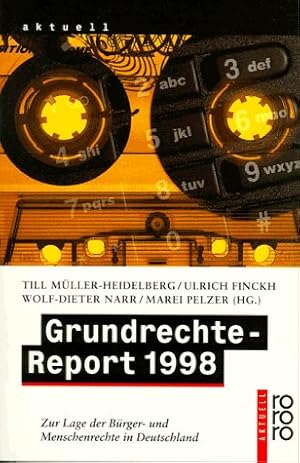 Bild des Verkufers fr Grundrechte-Report 1998 zum Verkauf von Antiquariat Buchhandel Daniel Viertel