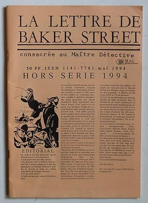 Image du vendeur pour La Lettre de Baker Street, hors srie 1994 mis en vente par Le Rayon populaire