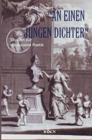 Bild des Verkufers fr An einen jungen Dichter". Studien zur epistolaren Poetik. zum Verkauf von Antiquariat ExLibris Erlach Eberhard Ott