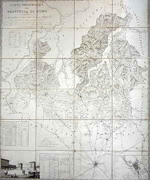 Carta topografica della provincia di Como, a Sua Eccellenza il Signor Giulio Conte di StrassoldoÖ