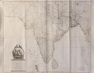 Neueste karte von Hindostan, Bengalen etc. etc.