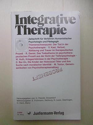 Integrative Therapie. Zeitschrift für Verfahren Humanistischer Psychologie und Pädagogik. 16.Jg.;...