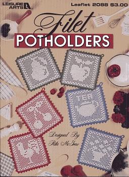 Seller image for Filet Potholders Leaflet 2088 for sale by The Book Faerie