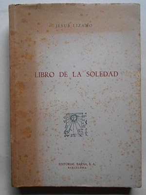 Imagen del vendedor de Libro de la Soledad. a la venta por Carmichael Alonso Libros